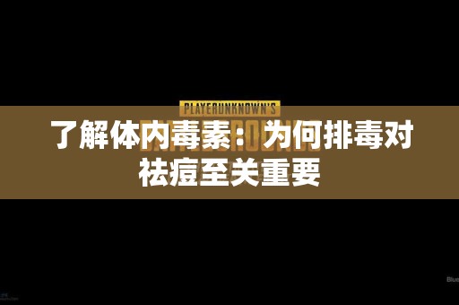 了解体内毒素：为何排毒对祛痘至关重要