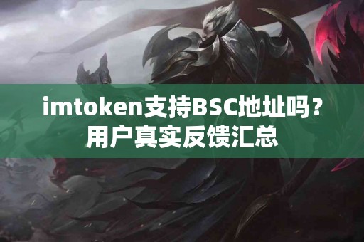 imtoken支持BSC地址吗？用户真实反馈汇总