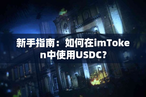 新手指南：如何在imToken中使用USDC？