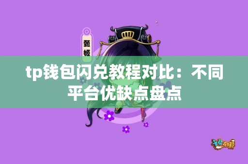 tp钱包闪兑教程对比：不同平台优缺点盘点
