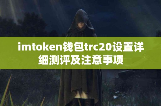 imtoken钱包trc20设置详细测评及注意事项