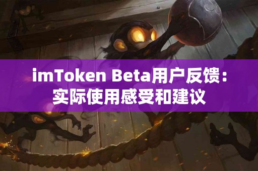 imToken Beta用户反馈：实际使用感受和建议