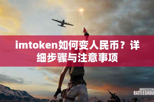 imtoken如何变人民币？详细步骤与注意事项