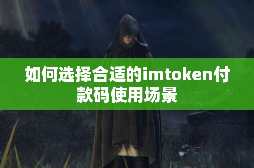 如何选择合适的imtoken付款码使用场景