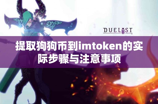 提取狗狗币到imtoken的实际步骤与注意事项