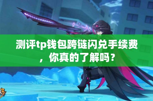 测评tp钱包跨链闪兑手续费，你真的了解吗？