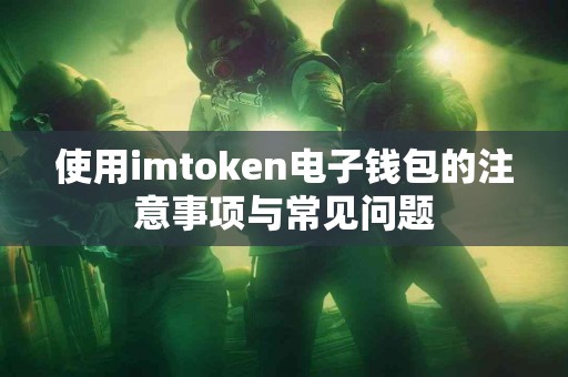 使用imtoken电子钱包的注意事项与常见问题
