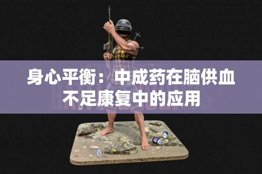 身心平衡：中成药在脑供血不足康复中的应用