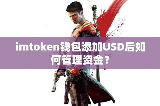 imtoken钱包添加USD后如何管理资金？