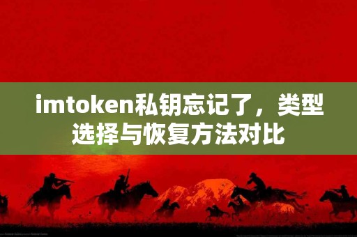 imtoken私钥忘记了，类型选择与恢复方法对比