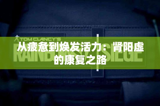 从疲惫到焕发活力：肾阳虚的康复之路